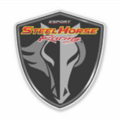 Custom-Cut Vinyl SHR Sticker (Voorkant)