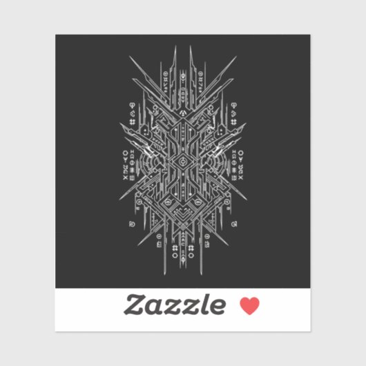 Custom-Cut Vinyl Sticker (Vel)