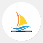 Custom-Cut Vinyl Sticker (Voorkant)