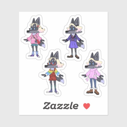 Custom-Cut Vinyl Sticker (Vel)