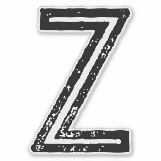 Custom-Cut Vinyl Sticker (Voorkant)