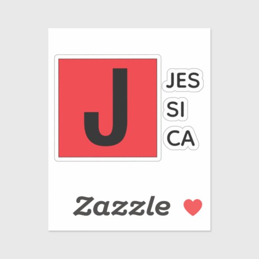 Custom-Cut Vinyl Sticker (Vel)