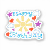 Custom-Cut Vinyl Sticker (Voorkant)