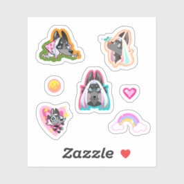 Custom-Cut Vinyl Sticker