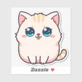 Custom-Cut Vinyl Sticker (Vel)