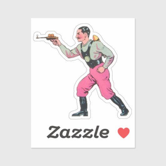 Custom-Cut Vinyl Sticker (Vel)