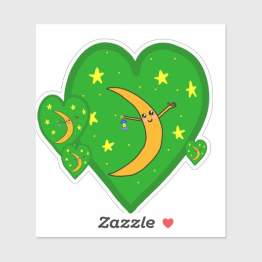 Custom-Cut Vinyl Sticker (Vel)