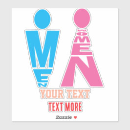 Custom-Cut Vinyl Sticker