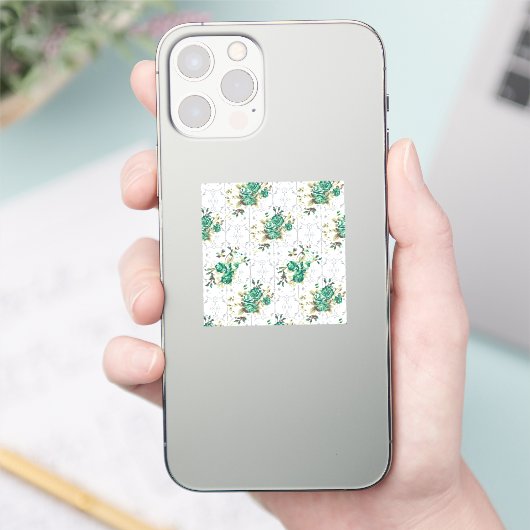 Custom-Cut Vinyl Sticker (Telefoon)