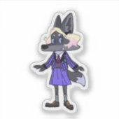 Custom-Cut Vinyl Sticker (Voorkant)