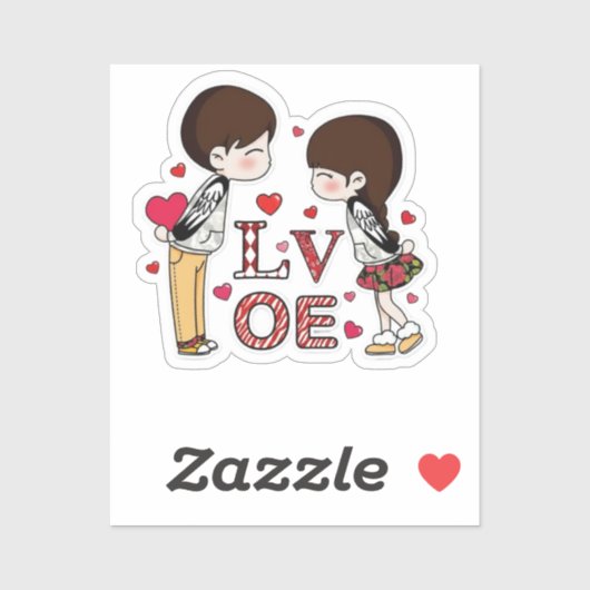 Custom-Cut Vinyl Sticker (Vel)