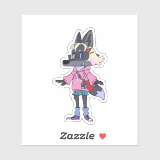 Custom-Cut Vinyl Sticker