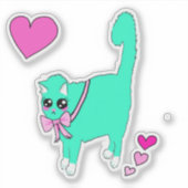 Custom-Cut Vinyl Sticker (Voorkant)