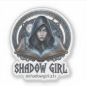 Custom-Cut Vinyl Sticker (Voorkant)