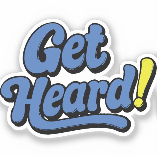 Custom-Cut Vinyl Sticker (Voorkant)