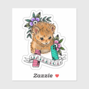 Custom-Cut Vinyl Sticker, meme sticker, die cut Sticker