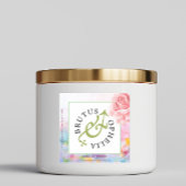 Custom-Cut Vinyl Sticker Product Label Waterverf