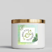 Custom-Cut Vinyl Sticker Product Label Waterverf