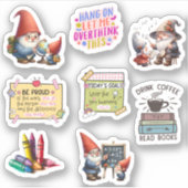 Custom-Cut Vinyl Sticker school (Voorkant)