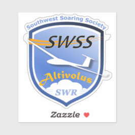 Custom-Cut Vinyl Stickers with SWSS Emblem