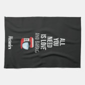 Custom Cute Baking Lover Gifts Baker Personalized Theedoek (Horizontaal)