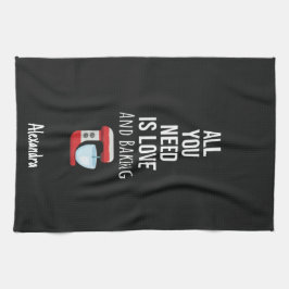 Custom Cute Baking Lover Gifts Baker Personalized Theedoek