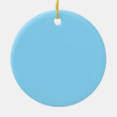 Custom Cute Cowgirl Keramisch Ornament (Achterkant)