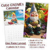 Custom cute Gnome colorful bright funny Vol. 2 -  Kalender