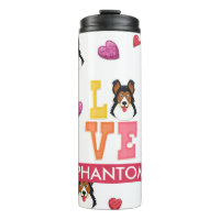 Custom Cute Valentijnsdag German Shepherd Dog