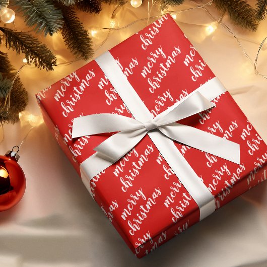 Custom Cute Winter Season Holiday Wordart Cadeaupapier