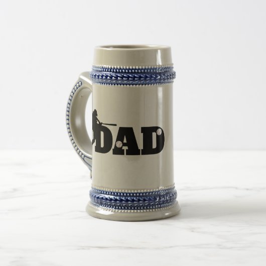 Custom Dad Baseball Bierpul (Voorkant links)