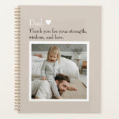 Custom Dad Bedankt Planner (Voorkant)