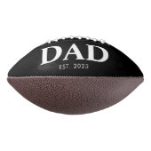 Custom Dad Established 3 Photo Fathers Day American Football (Gedraaid 90)