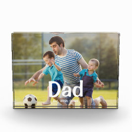 Custom Dad Established Fotoblokken