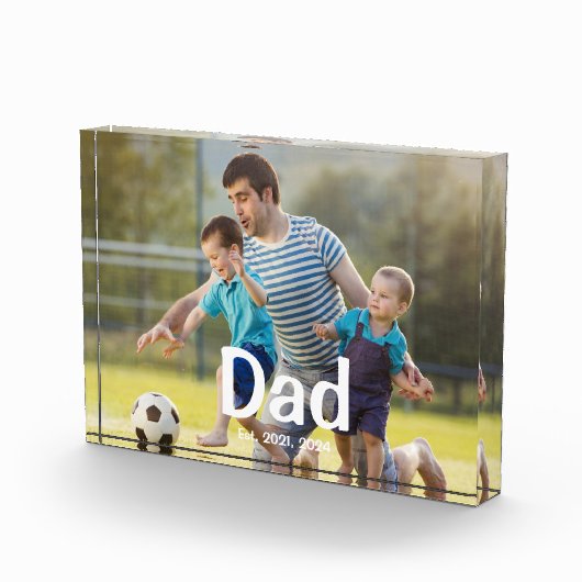 Custom Dad Established  Fotoblokken (Rechts)