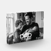 Custom Dad Established Modern Bold Fotoblokken (Links)
