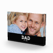 Custom Dad Established Modern Fotoblokken (Rechts)