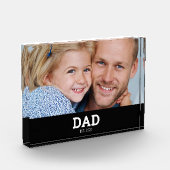Custom Dad Established Modern Fotoblokken (Links)