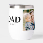 Custom Dad Established Photo Fathers Day (Rechts)