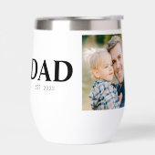 Custom Dad Established Photo Fathers Day (Links)