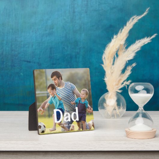 Custom Dad Established Photo Fotoplaat (Insitu)
