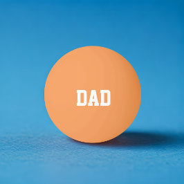 Custom Dad Ping Pong is het leven Grappig Ping Pon Pingpongbal