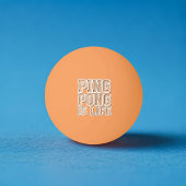 Custom Dad Ping Pong is het leven Grappig Ping Pon Pingpongbal