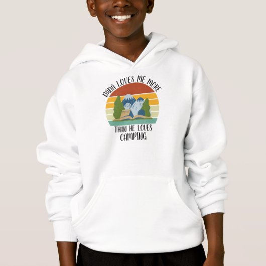 CUSTOM Dada houdt meer van me dan van Camping (Voorkant)