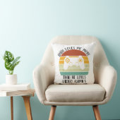 CUSTOM Dada houdt meer van mij dan van videogame Kussen (Stoel)