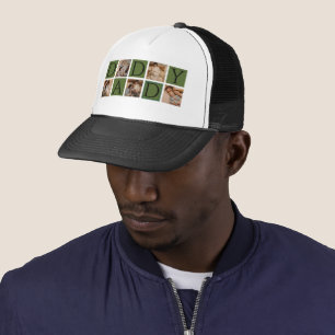 Custom Daddy Fotocollage – Moderne Vaderdag   Trucker Pet