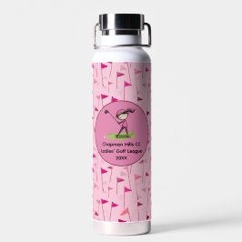 Custom Dames Golf League Waterfles