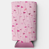 Custom Dames Golf League Waterfles Seltzer Blikjeskoeler (Voorkant)