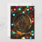 Custom dank kerstkaarten bedankkaart (Voorkant)