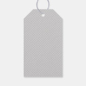 Custom dank u olifant babyshower partij gunst cadeaulabel (Achterkant)